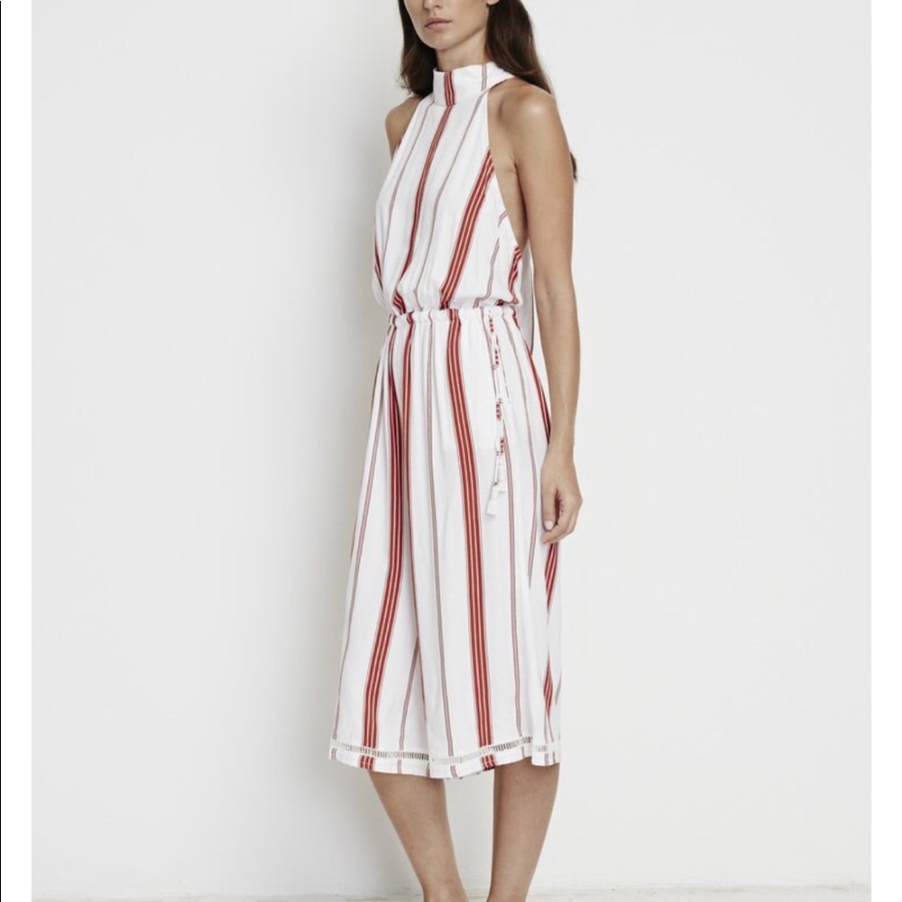 FAITHFULL THE BRAND FLEETWOOD JUMPSUIT STRIPES